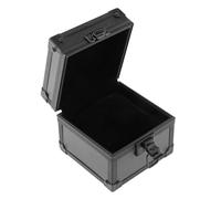 LeeQinersw Box Box Organisateur Organisateur Single Slot Affiche Watch Rangement pour Memento, Noir Pur
