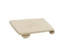 LeeQinersw Cache-Crochet pour Siège Enfant Arrière de Voiture Protection de Slot Couverture de Fente Accessoire Automobile en PP Solide Adapté aux X1 F48 F49, Beige