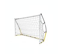 LeeQinersw Cage de Foot Enfant But Portable Pliable Filet Entraînement Filet Cadre Ferrené Base Stable Installation Rapide Matériaux Fer Fibre PVC Nylon Adaptée, Size to 3
