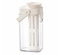 LeeQinersw Carafe Filtre à Infusion | Cvercle Hermétique Étanche, Pich Filtre Intégré, Conception Compacte pr Réfrigérateur, Pich Poignée