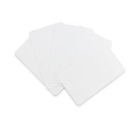 LeeQinersw Carte Ic Compatible Iso14443a sans avec Puce en Pvc Blanc pour Contrôle d'Identité Portier Électronique Portefeuille Électronique Billetterie Convient