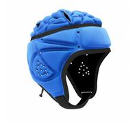 LeeQinersw Casque Rugby Mentonnière Réglable Antichoc Casque Rugby Léger pr Enfants, Entraînement