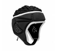 LeeQinersw Casque Rugby Mentonnière Réglable Antichoc Casque Rugby Léger pr Enfants, Entraînement