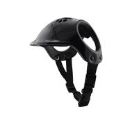 LeeQinersw Casquette Extérieure pour Chien, Modèle Ajustable, Casque de Vélo pour Yorkshire Terrier, Noir