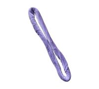 LeeQinersw Cerceau Lyra pour Main, Sangle pour Cerceau Aérien, Accessoire de, Acrobaties Aériennes, Gymnastique Douce, 40,6 Cm, pour Sangle Aérienne Rotativ, Violet