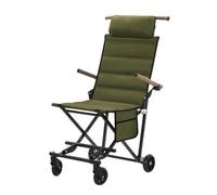 LeeQinersw Chaise Pliante à Rltes Confortable | Dossier Inclinable Positio, Chaise Camping Réglable, pr, Enfants, Vert