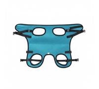 LeeQinersw Chariot de Rééducation pour Chien Aide à la Mobilité Harnais de Soutien Fauteuil Roulant Structure Réglable Maintien Stable Maille Confortable Pliage, Bleu, Bleu Lac
