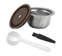 LeeQinersw Coffret de Capsules de Café, Idée Cadeau, Tasse Portable, Capsules de Café Rechargeables, Accessoires pour Le Bureau, La Maison et Le Restaurant, 230 Ml