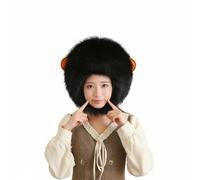 LeeQinersw Coiffe Animé Chapeau Animal Casque Déguisement Bandeau Peluche Courte Moelleuse Remplissage PP Ajusté et Léger Style Singe Poilu Réaliste et Ludique