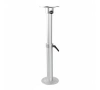 LeeQinersw Colonne de Soutien Réglable Utilisée, Pied De Table Télescopique Amovible DX0558, Argent, 455-740 Mm De Hauteur