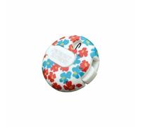 LeeQinersw Compteur de Score de Golf Compteur de Coups Manuel Marqueur de Trous Accessoire avec Clip Réarmement Rapide Bouton Central Polypropylène Adapté au, Motif Floral Rouge Et Bleu