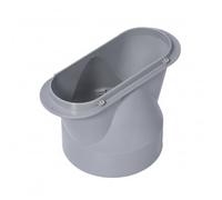 LeeQinersw Conduit de Climatisation Adaptateur de Fenêtre Connecteur pour Conduits d'Aération Bride Étanche Composant Passage d'Air Solide Adapté pour, 15cm Tête Plate Vers 16cm Tête Plate