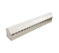 LeeQinersw Conteneur pour L'alimentation des Pigeons, Auge en Bois Conçue pour Les Volailles sur, 100 Cm X 12.5 Cm X