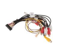 LeeQinersw Cordon AV RCA harnais AV RCA CDP1803 24 broches câble Audio vidéo de voiture pour Avhw4400NEX Avicw6400NEX Avicw6500NEX Dmhc2500NEX