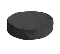 LeeQinersw Couverture Ronde de Piscine, Bâche élastique Imperméable en Tissu Oxford, Housse Anti-poussière Multifonctionnelle, Idéale pour Piscine, Bac à Sable, 162cmx30cm