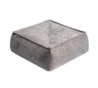 LeeQinersw Cssin Méditation Ergonomique, Gris, 58x58x18cm | Assise Rembrrée Confortable, Robuste, pr Salon, Espace Tatami