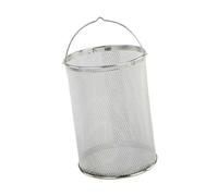 LeeQinersw Cuillère à Spaghetti En Acier Inoxydable, Passoire à Nouilles à Mailles Fines, Panier à Friture, Passoire Alimentaire avec Poignée pour Un égouttage F, 22 cm