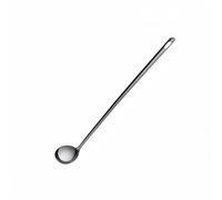 LeeQinersw Cuillère Inox 304 Cuillère à Soupe Louche Cuillère à Mélanger Cuillère de Service Manche Long pour Miel Assaisonnements Huiles Boisson Précise Adaptée à Cuisine Service Événements, 28CM