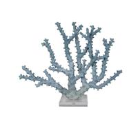 LeeQinersw Décor Corail Simulé Sculpture Ornement Figurine Pièce Maîtresse en Résine sur Base Acrylique Esthétique Moderne et Adaptée au Salon Table Basse Bureau