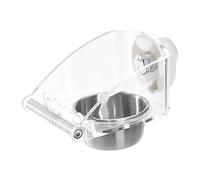 LeeQinersw Distributeur de Nourriture pour Oiseaux en Cage, Accessoires pour perruches et Petits cacatoès, S