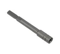 LeeQinersw Driver Extension Adaptateur Tige Rallonge Acier Embout Hexagonal Prolongateur Compact Maniable pour Outils Multifonctions Adaptée Au Bricolage Réparat, Gris