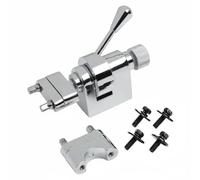 LeeQinersw Drum Hardware Adjuster avec Mécanisme Tirette Ajusteur de Tension de Caisse Claire Pièce Musical en Métal Robuste Adapté aux Étudiants et Professionnels pour Répétition et Concert, Argent