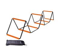 LeeQinersw Échelle de Football Portable pour Les Exercices de Coordination et D'équilibre, 8 Grilles avec Sac