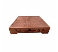 LeeQinersw Échiquier Composite Échecs Plateau Jeu Go Ensemble Boîte Pièces Bois Massif Corps Robuste Deux en Un avec Stockage, Style to 2
