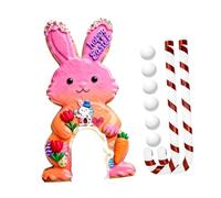 LeeQinersw Ensemble de Golf pour Les Fêtes de Pâques : et Balles de Golf pour Enfants et Adultes, Adaptés à Une Utilisation Intérieure et Extérieure, Style F