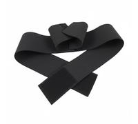 LeeQinersw Entraîneur de Swing de Golf Outil de Posture de Swing Brace pour Stabiliser Les Bras Nylon Résistant Fermeture Auto-agrippante Flexible Rangement, Noir, Version Améliorée, Bras Réglable