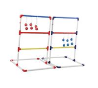 LeeQinersw Équipement de Jeu de Lancer D'échelle avec Balles pour Les Rassemblements dans Le Jardin, 2 échelles