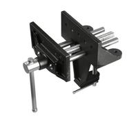 LeeQinersw Étau Table En Acier Mlé | Polyvalent, tillage, Réglable, Pince, pr Garage, Bricoleurs, Sans Couvre-mâchoire