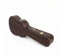 LeeQinersw Étui Guitare Rigide Étui Coffre Housse Mallette Protection Solide avec Doublure Velours Anti-rayures et Finitions Cousues Structure Bois Pu Ferrures, 39 Pouces