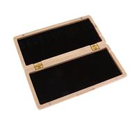 LeeQinersw Étui pour Basson avec Boîte de Rangement En Bois, Rainure de Serrage et Aérations, Matériau Adapté Au Rangement Des Instruments.