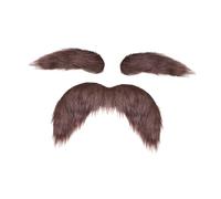 LeeQinersw Fake Mustache Belins Costume Accessoires Accessoires pour le festival, Brun