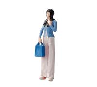 LeeQinersw Figurine Miniature Résine Modèle Statue Figurine Décorative Réaliste Pensée pour La Décoration D'Espaces avec Finition Soignée Adaptée Aux Adultes Pas, Fille vêtue