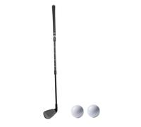 LeeQinersw Golf Wedge Chipper Telescopic Club pour Les Enfants à L'échelle et Aux Balles, Noir