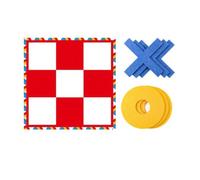LeeQinersw Grille 3x3 XXL Renforcé | Résistant, Jeu Grille 3x3 XXL, pr Plein Air, Grpes , Rouge