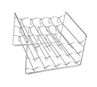 LeeQinersw Grille à Brochettes pour Friteuse à Air Chaud, Accessoires pour Friteuse à Air Chaud, Grille de Refroidissement Rectangulaire En Acier Inoxydable à 3