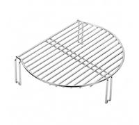 LeeQinersw Grille Cuisson Ron Pieds Robuste Grille Ron Supérieure Barbecue En Acier Inoxydable 304 Réutilible, Pour 21pouces