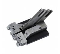LeeQinersw Guide Rainure Guide Métallique Fendu Robuste Planche Me Panneaux Support Latéraux Fluide pr Tapiiers, Petit
