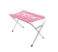 LeeQinersw Hamac Toiltage Support Compact | Structure Pliable en Métal, Support Toiltage Hamac, Chats, Rose