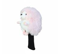 LeeQinersw Housse de Club de Golf Hérisson Housse Capuchon Protège-Bois Style Animal Amusant Ajoutant du Caractère Protection Contre Intempéries et Coups Coupe, Rose