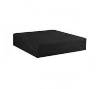 LeeQinersw Housse de Protection Extérieure Carrée Étanche et Résistante au Vent en Tissu Oxford avec Cordon Inférieur Couverture Complète pour Piscine Carrée et, Array, Noir, 207x207x30cm