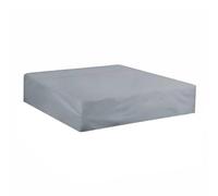 LeeQinersw Housse de Protection Extérieure Carrée Étanche et Résistante au Vent en Tissu Oxford avec Cordon Inférieur Couverture Complète pour Piscine Carrée et, Array, Gris, 210x210x30cm