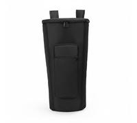 LeeQinersw Housse de Protection pour Djembé Sac Tambour Étui Percussion Sac à Dos Mallette Anti-chocs avec Rembourrage 12mm en Tissu Oxford Déperlant et, Noir, 10 Pouces