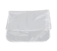 LeeQinersw Housse Dos Fauteuil Salon Coiffure Couvre-chaise Transparent Imperméable Accessoire Plastique Adapté pour Coiffeurs Salon Beauté Spa