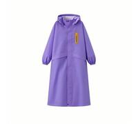 LeeQinersw Imperméable Enfant Manteau Pluie way avec Capuche Longue Étanche en Polyester Tpu avec Pochette Pliable Adapté aux Trajets Scolaires Activités de, Array, Violet Galaxie, 3XL