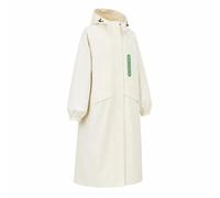 LeeQinersw Imperméable Enfant Manteau Pluie way avec Capuche Longue Étanche en Polyester Tpu avec Pochette Pliable Adapté aux Trajets Scolaires Activités de, Array, Blanc Cassé, 5XL