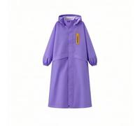 LeeQinersw Imperméable Enfant Manteau Pluie way avec Capuche Longue Étanche en Polyester Tpu avec Pochette Pliable Adapté aux Trajets Scolaires Activités de, Array, Violet Étoilé, 2XL